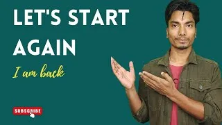 Thumbnail: Let's start new- Ab tak video kyu nahi aa rahi thi?
