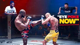 Thumbnail: I Coached Pryoxis To Master Jon Jones In UFC 6!