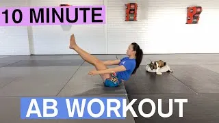 Thumbnail: 10 MINUTE AB WORKOUT - No Equipment / Home Friendly