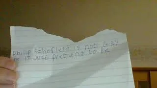Thumbnail: Phillp Schfleld Is Not Gay he is just pretend to be