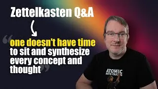 Thumbnail: No Time for Zettelkasten with Real Project Deadlines