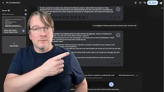 Thumbnail: Can Google's new NotebookLM AI answer questions about my book?