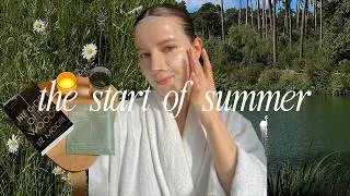 Thumbnail: the perfect start to summer | reading, slow walks & new music