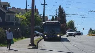 Thumbnail: Vancouver Translink: 41 41st Avenue To Joyce Station (8131 New Flyer DE60LFR)