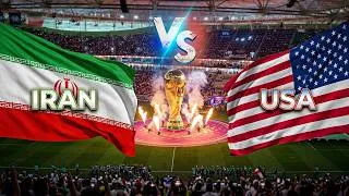 Thumbnail: Stadium Pyrotechnics Iran vs USA World Cup