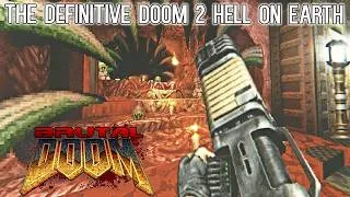 Thumbnail: Brutal Doom v22 - The Definitive DOOM II Hell On Earth Remake [100% SECRETS]