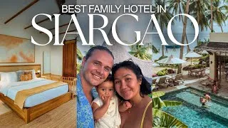 Thumbnail: BEST FAMILY HOTEL in Siargao Island!? WE FOUND IT! | Family Travel Vlog Philippines