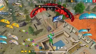 Thumbnail: Garena free fire 💪 Thompson+Sks 99% headshot rate gameplay ⚡| Solo vs Solo Full gameplay