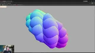 Thumbnail: Simple 3JS - Video 0048: TorusKnot with moving camera