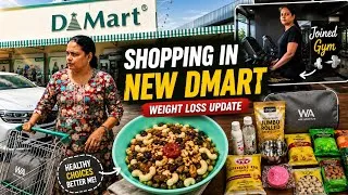 Thumbnail: புது DMARTல விலை ரொம்ப😮கம்மி|Joined Gym💪|Weight Loss in a Healthy Way|Vlog