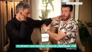 Thumbnail: Chris Evans and Taika Playing like 10 Year old Kids..