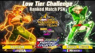 Thumbnail: Marvel vs Capcom 2 (PS4) Ranked Match: PaauLM vs Bnova_Vette:. .25.08.26 LOW TIER SET! 🔥🔥🔥CASUALS