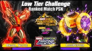 Thumbnail: Marvel vs Capcom 2 (PS4) Ranked Match HIGHER KOBUN: Bnova_Vette vs LocoPepper:. .12.08.26 🔥🔥🔥