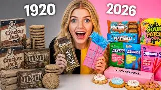 Thumbnail: I Tried 100 Years of DREAM Childhood Treats