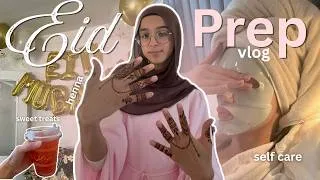 Thumbnail: Glowing Up for Eid ⋆. 𐙚˚ || Henna, self-care, wrapping presents