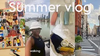 Thumbnail: Summer day in my life | scrapbooking, vacation prep, nature walk