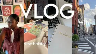 Thumbnail: VLOG | spend a few days with me, new hobby, travel scrapbook haul