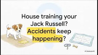 Thumbnail: Free Course Below How to House Train a Jack Russell Terrier 🐾 Potty Training Routine That Works Fast
