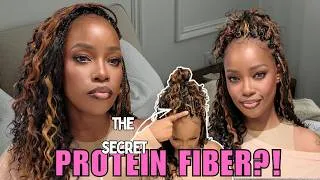 Thumbnail: NEVER GOING BACK! Stop Spending $500 on Boho Braids! 😱 Use THIS Instead (Protein Fiber)