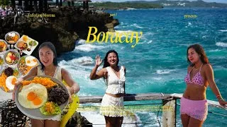 Thumbnail: Boracay Vlog ⟡ Azalea hotel, new food spots, red whale party boat, trying luxury Tirta spa 🌴🌺🍍🌸