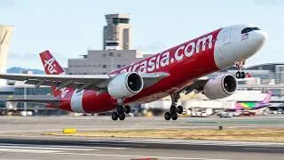 Thumbnail: MYSTERY INCIDENT! AirAsia Widebody A330neo Aborts Touchdown at SFO Airport | MSFS 2020