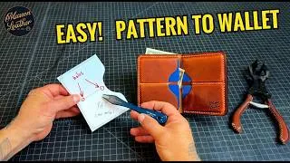 Thumbnail: This Leather Wallet Is Shockingly EASY to Make (Pattern available)
