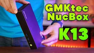 Thumbnail: GMKtec NucBox K13 - The Tiny PC With Powerful Onboard Graphics! (Core Ultra 7 256v with Arc 140v)