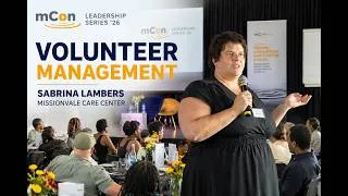 Thumbnail: mCon Leadership Series 2026: Volunteer Management | Sabrina Lambers (Missionvale Care Center)