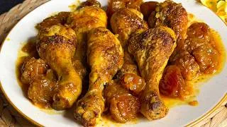 Thumbnail: Chicken thighs with plums in 30 minutes:tender,spicy & quick to make!