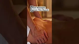 Thumbnail: Most massages ignore the glutes.