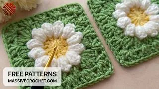 Thumbnail: Crochet a SUPER EASY & LOVELY Granny Square for Beginners 👌