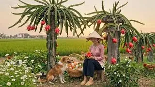 Thumbnail: Harvesting Fresh Eggs & Dragon Fruit in Vietnam | Peaceful Village Life