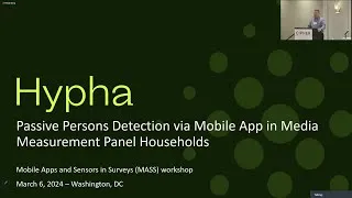 Thumbnail: MASS 2024 - Shuttles - Passive persons detection via mobile app in media measurement