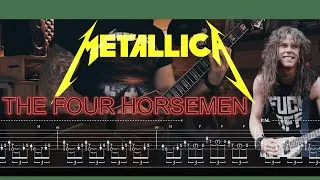 Thumbnail: Metallica - The four Horsemen - Guitar Tab/Lesson /Cover /Tutorial