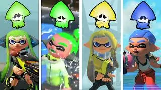 Thumbnail: Evolution Of Splatoon Deaths And Game Over Screens (2015-2026)