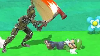 Thumbnail: Springtrap Breaks Into Smash Bros Ultimate