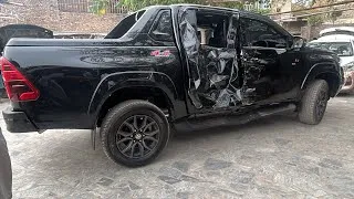 Thumbnail: Toyota Hilux Revo GR Sport Side Impact Repair | Complete Door & Body Restoration