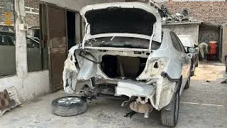 Thumbnail: Toyota Corolla Rear End Accident Repair | Full Back Panel & Trunk Restorations 