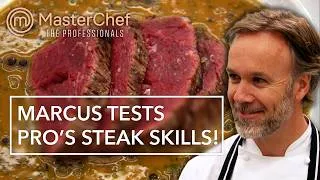 Thumbnail: Pro Chefs vs the Perfect Blue Steak | MasterChef UK