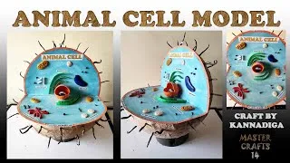 Thumbnail: Animal Cell 3D Model: Structure with parts labelled /Animal Cell 3D: A Visual Guide. Zoology model