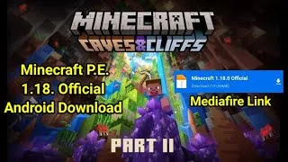 Thumbnail: How To Download Minecraft 1.18. Version In Android 2021 | New Update | 100 % Working .