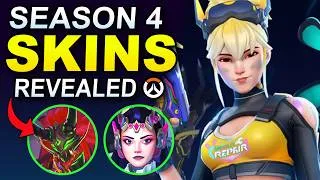 Thumbnail: All New Skins, Old Battle Passes Return, & MORE! - Overwatch Season 4 Trailer Breakdown