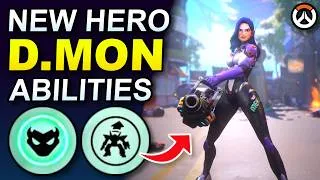Thumbnail: D.Mon All Abilities Breakdown - New Hero Overwatch Season 4
