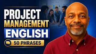 Thumbnail: Project Management English 50 Phrases to Lead Projects and Teams