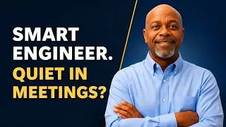 Thumbnail: Smart Engineer, Quiet in Meetings? 50 Phrases That Change Everything