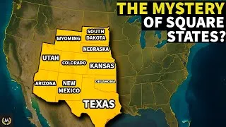 Thumbnail: Why does America have so Many Square States?
