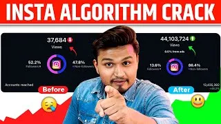 Thumbnail: Instagram Algorithm Crack Karna Sekho 🔥 2026 Secret Trick ✅ Instagram Followers Kaise Badhaye