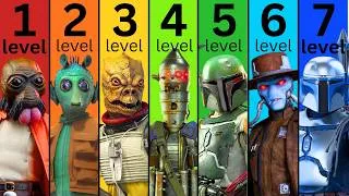 Thumbnail: The 7 Levels of Star Wars Bounty Hunters, Explained in Detail
