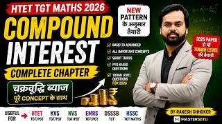Thumbnail: Compound Interest Complete Chapter | HTET TGT Maths 2026 New Pattern | All Teaching Exams