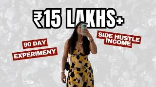 Thumbnail: I made 5 Lakhs per month through side hustle in 2026. All that I did